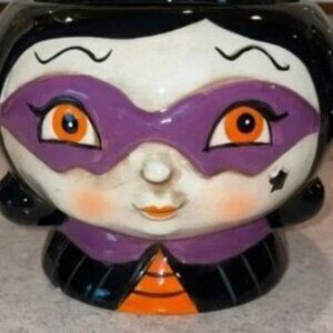 NEW JOHANNA PARKER WITCH CANDY BOWL